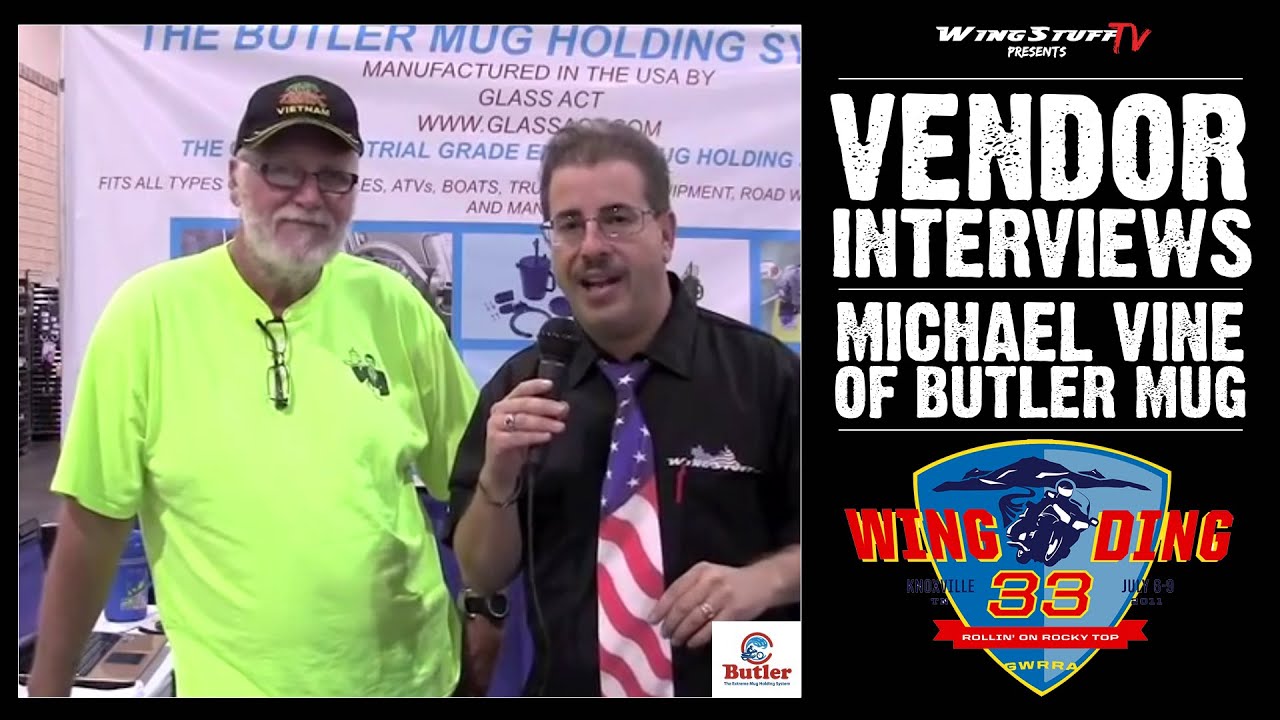 Glass Act/Butler Mug Vendor Interview with Michael Vine | Wingstuff.com @ Wing Ding 33