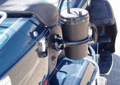 Cup Holders - Drink Holders - Butler Motorcycle Mug Holders by Glass Act