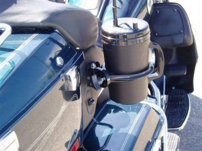 Butler Standard Passenger Set for Motorcycles with Aftermarket Arm Rests.