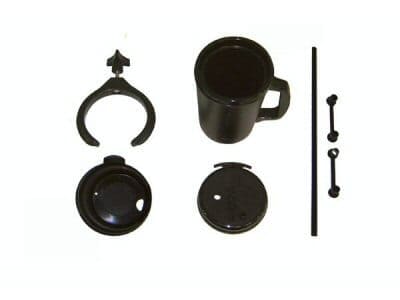 Butler Compression Ring for the Butler Mug Holding System. Includes the 20 oz. or 34 oz. Compression Ring with bolt and knob.
