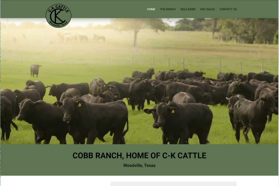 Cobb Ranch, Home of C-K Cattle by Glass Act