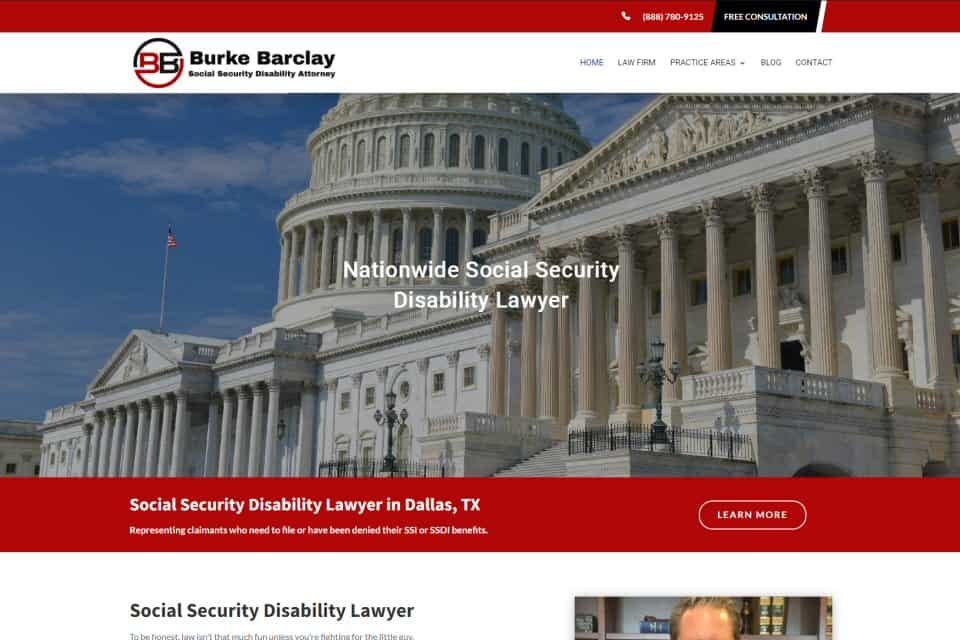 Burke Barclay Social Security Disability Lawyer by Glass Act